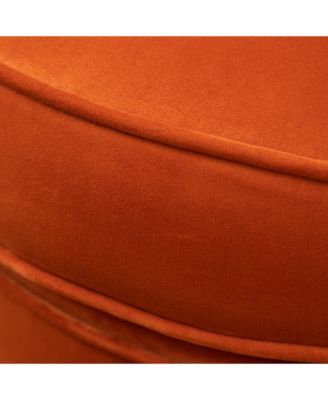 Contemporary Velvet Swivel Chair