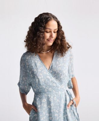 Women's Maxi Wrap Dress