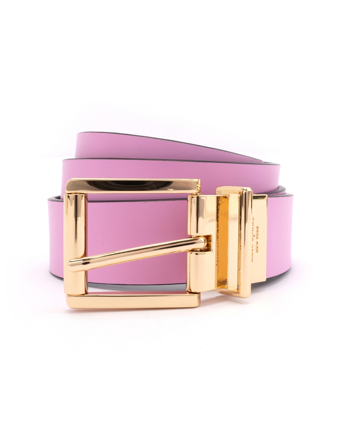 Women's 32mm Reversible Leather Belt - Grapefruit Soda, Black