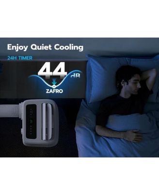 14,000 BTU (10000 BTU SACC) Portable Air Conditioners with WiFi APP Control, 46dB, R32 Eco-Friendly,Fast Cooling in 30s, No Drainage Needed, Filter Cleaning Reminder, 360&deg; Wheels for Home/Office