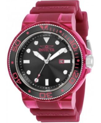 Мужские кварцевые часы Invicta 32329 Pro Diver с черным циферблатом и 3 стрелками