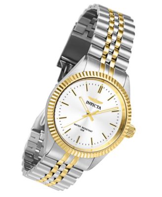 Мужские кварцевые часы Invicta 29378 Specialty с серебряным циферблатом и 3 стрелками