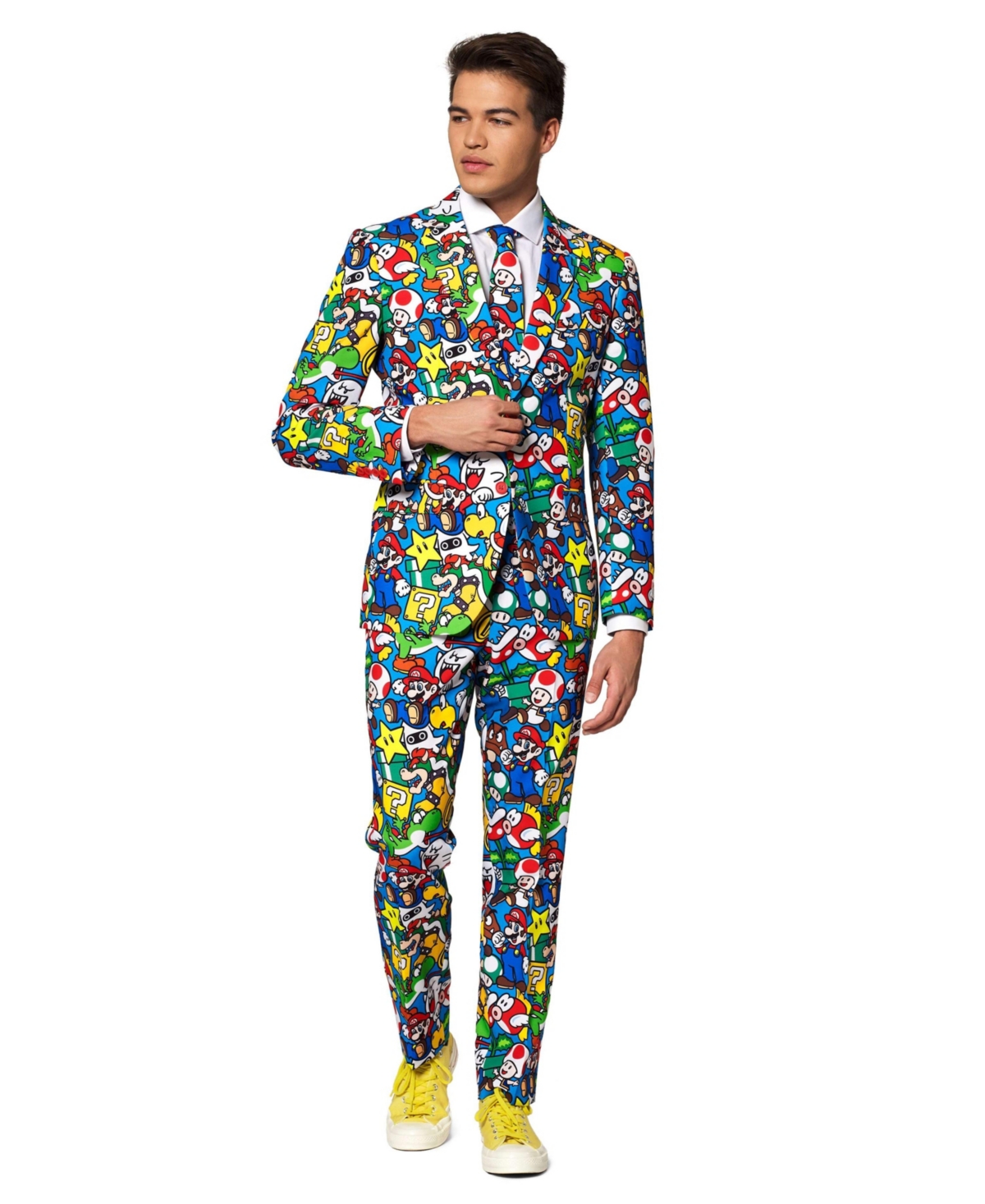 Men's Super Mario Licensed Suit - Multi