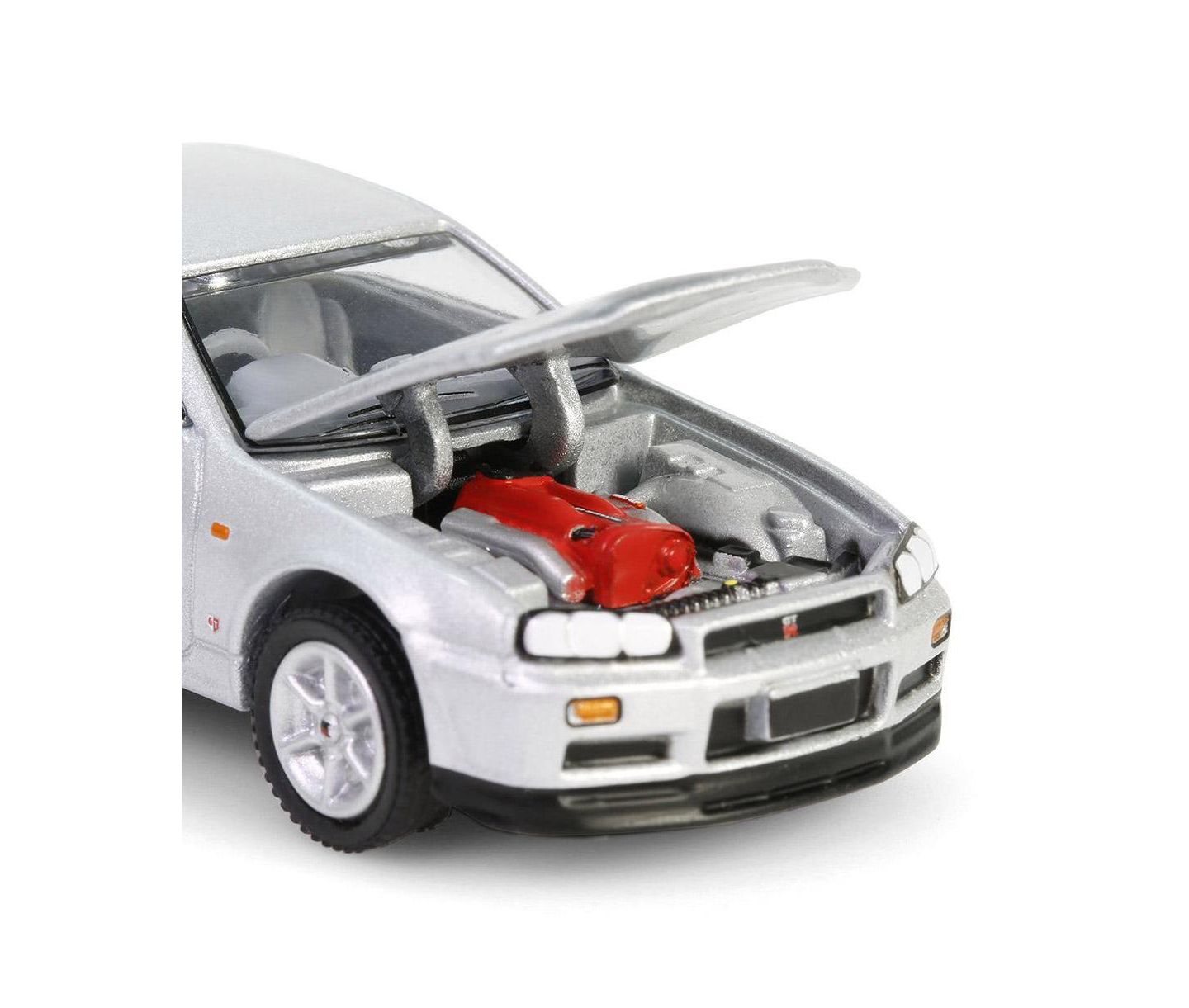 Коллекционная модель Greenlight Nissan Skyline V-Spec R34 1999, 1/64, серия к 25-летию — фото 2
