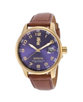 Мужские кварцевые часы Invicta 15255 I-Force с 3 стрелками и синим циферблатом