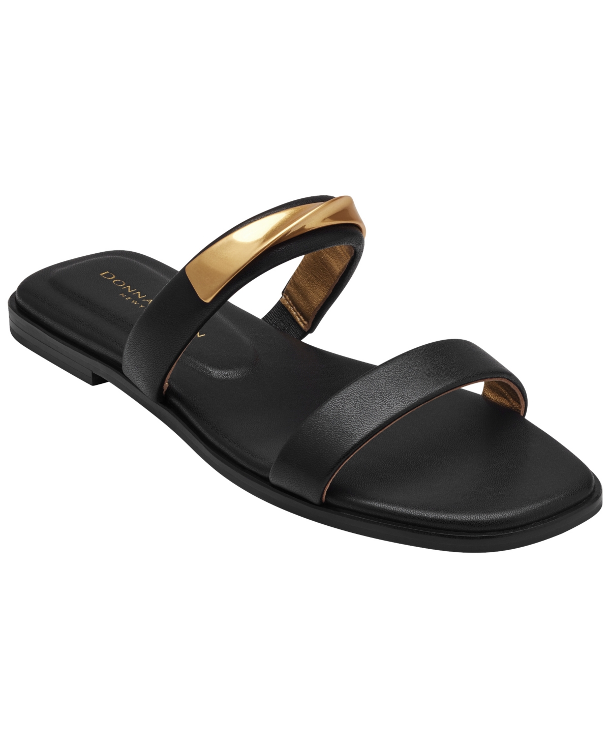 Women's Harmoni Flat Sandals - Black