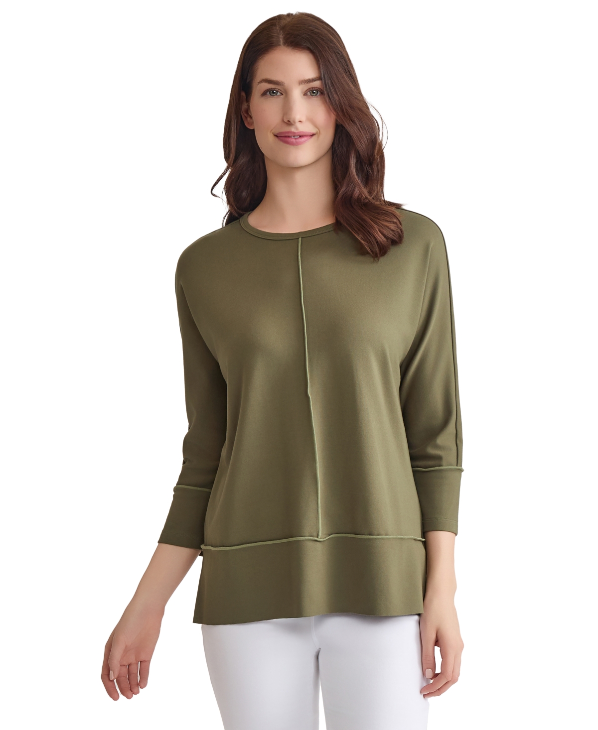 Jones New York Plus Size Serenity Dolman-sleeve Tunic