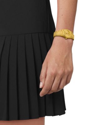 Women's Swiss PRX Gold-Tone Stainless Steel Bracelet Watch 25mm