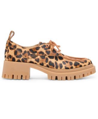 Women's Milza Platform Lug-Sole Lace-Up Loafers