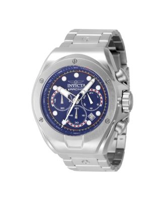 Мужские кварцевые часы Invicta 47745 Invicta Racing с 3 стрелками и синим циферблатом
