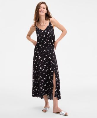 Womens Floral V Neck Camisole Top Floral High Low Midi Skirt Exclusively At Macys