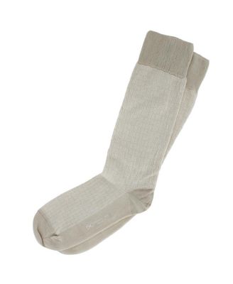 Men's Horatio Cross Hatch Design Mid-Calf Mercerized Cotton Socks