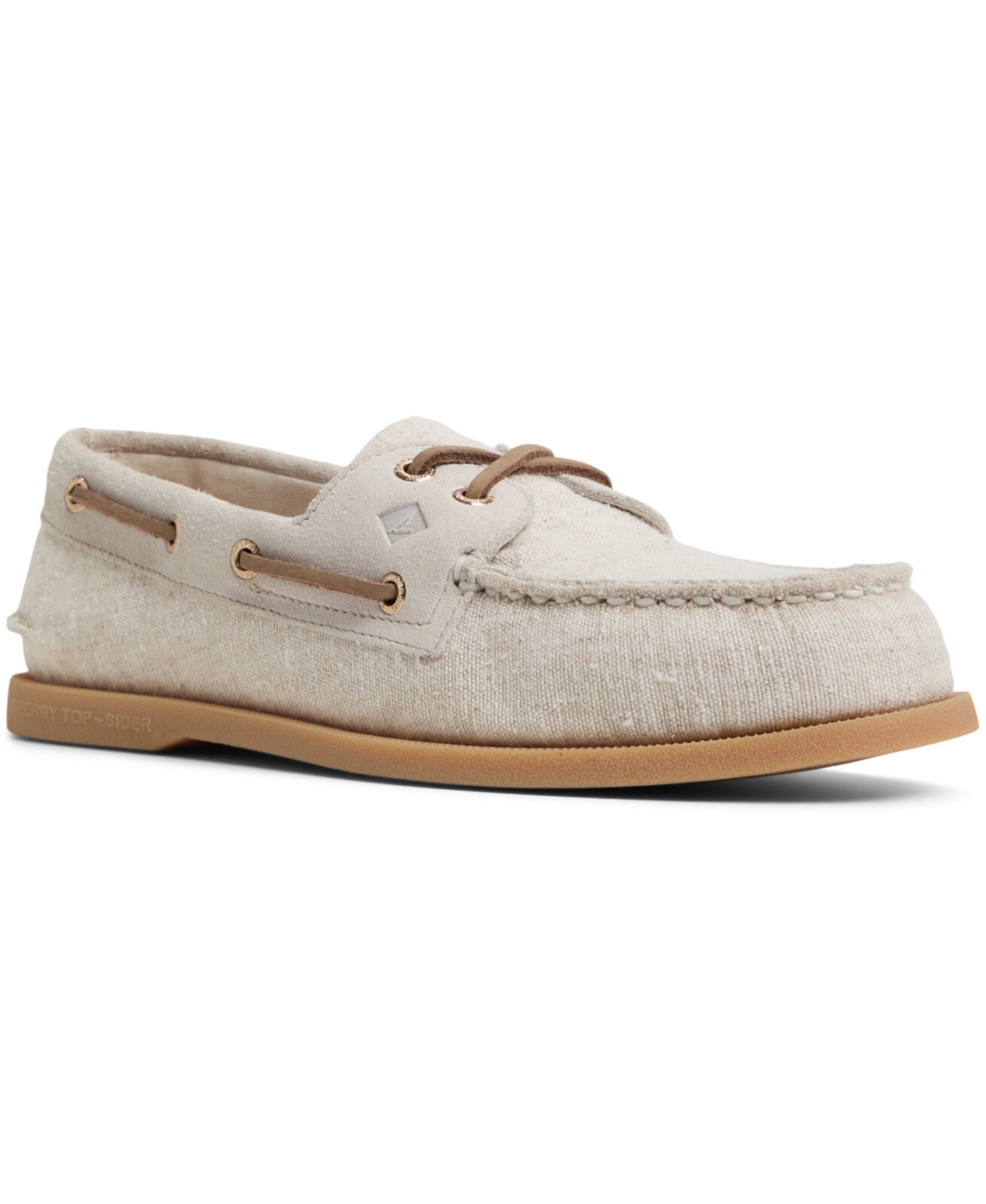 Men's A/O 2 Eye Boat Shoe - Taupe