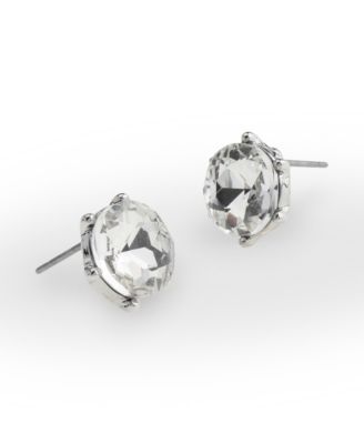 Серьги-гвоздики с камнями в стиле панк-романтики от Стива Мэддена