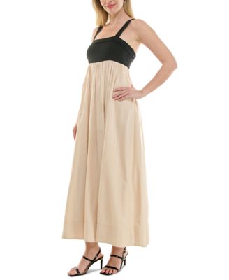Women's Sleeveless Empire-Waist Dress