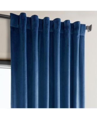 Heritage Plush Velvet Room Darkening Curtain