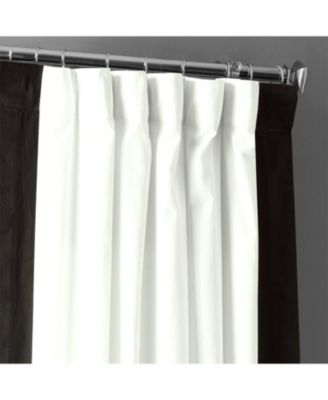 Bordered Vertical Printed Cotton Curtain