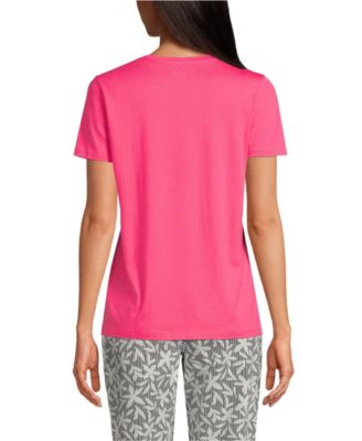 Women's Tall Relaxed Supima Cotton V-Neck T-Shirt