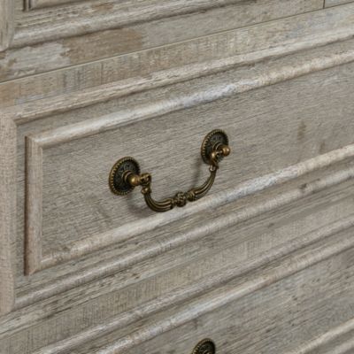 CASAINC Modern White 5 Drawer Dresser Bathrooom Cabinet Ample Storage Wide Chest of Drawers