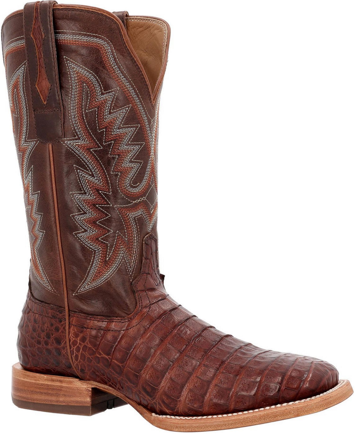 Men's PRCA Collection Caiman Belly Western Boot