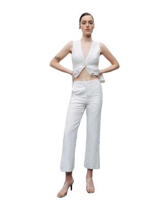 Women's Embroidered Bootcut Pants