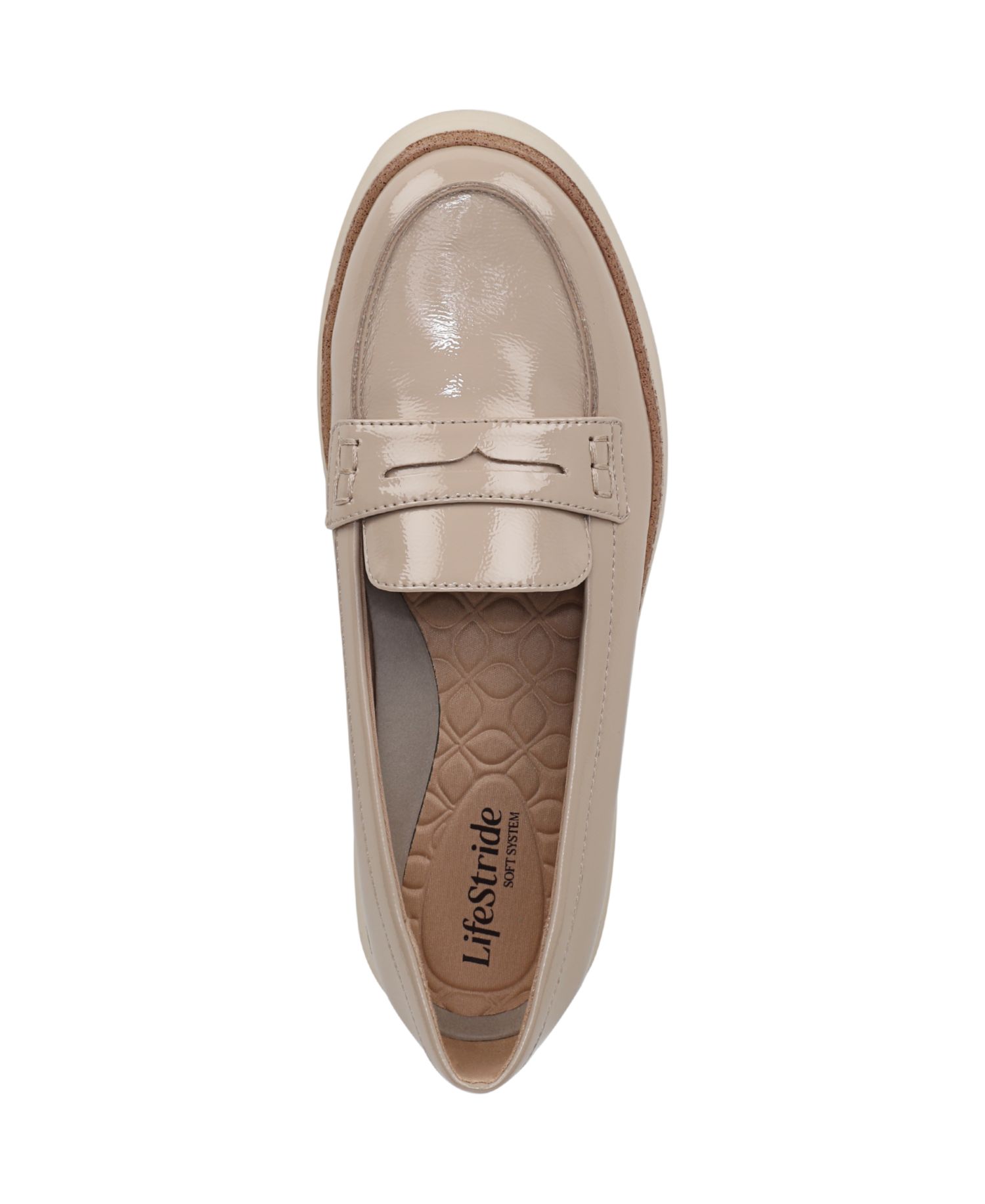 Women's Chelsea Round Toe Platform Penny Loafers