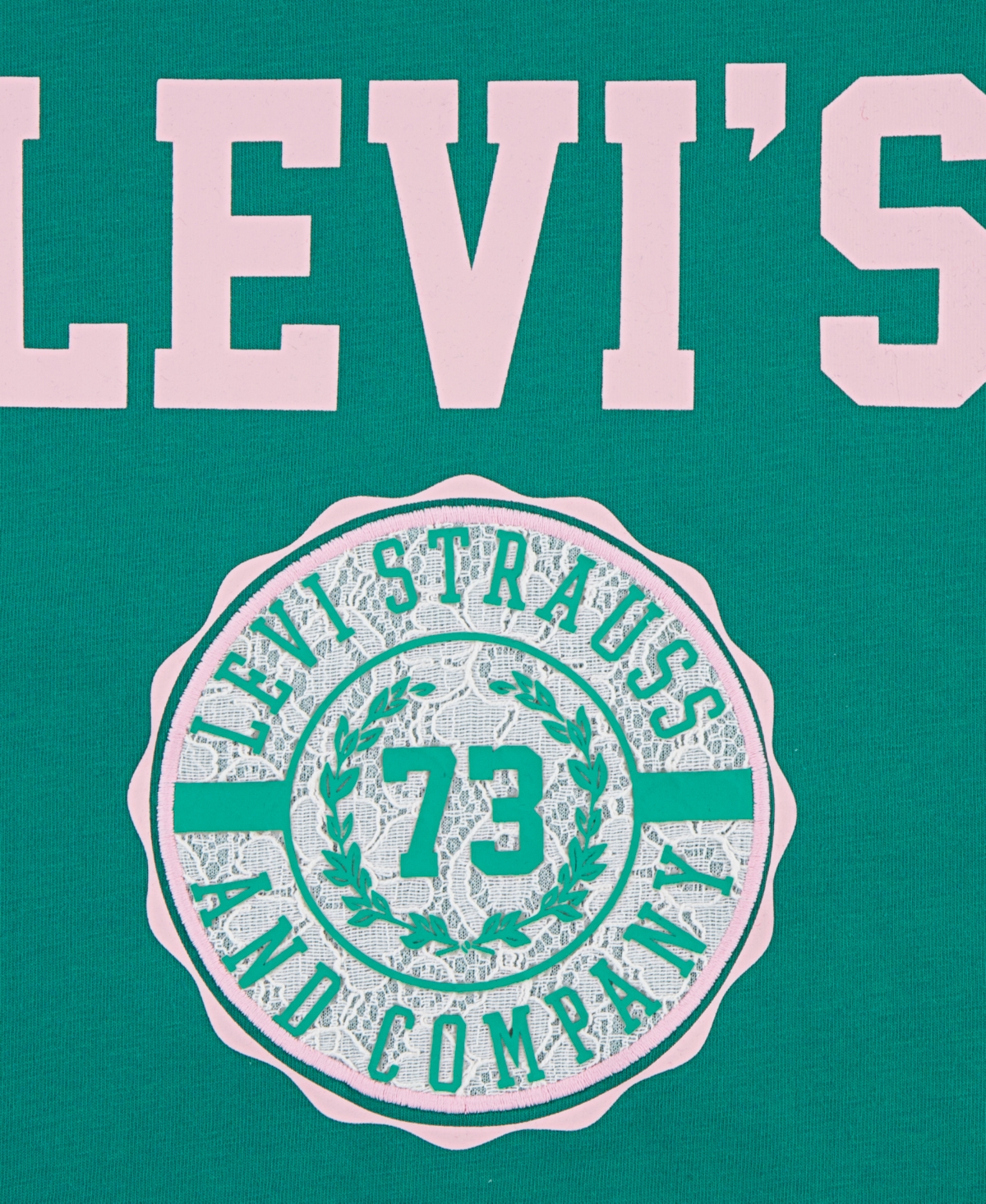 Levi's Big Girls Sporty Oversized T-shirt In Green