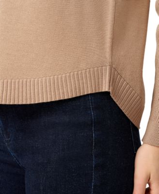 Women's Boat Neck Long-Sleeve Sweater