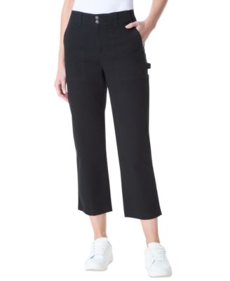 Gloria Vanderbilt - Women's High Rise Cropped Cargo Pants