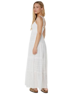 Juniors' Lily Bloom Cotton Sleeveless Maxi Dress