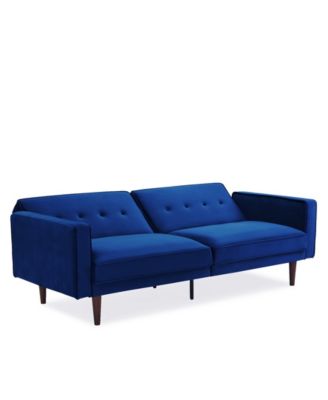 84" Velvet Blake Convertible Sofa Bed, Created for Macy's