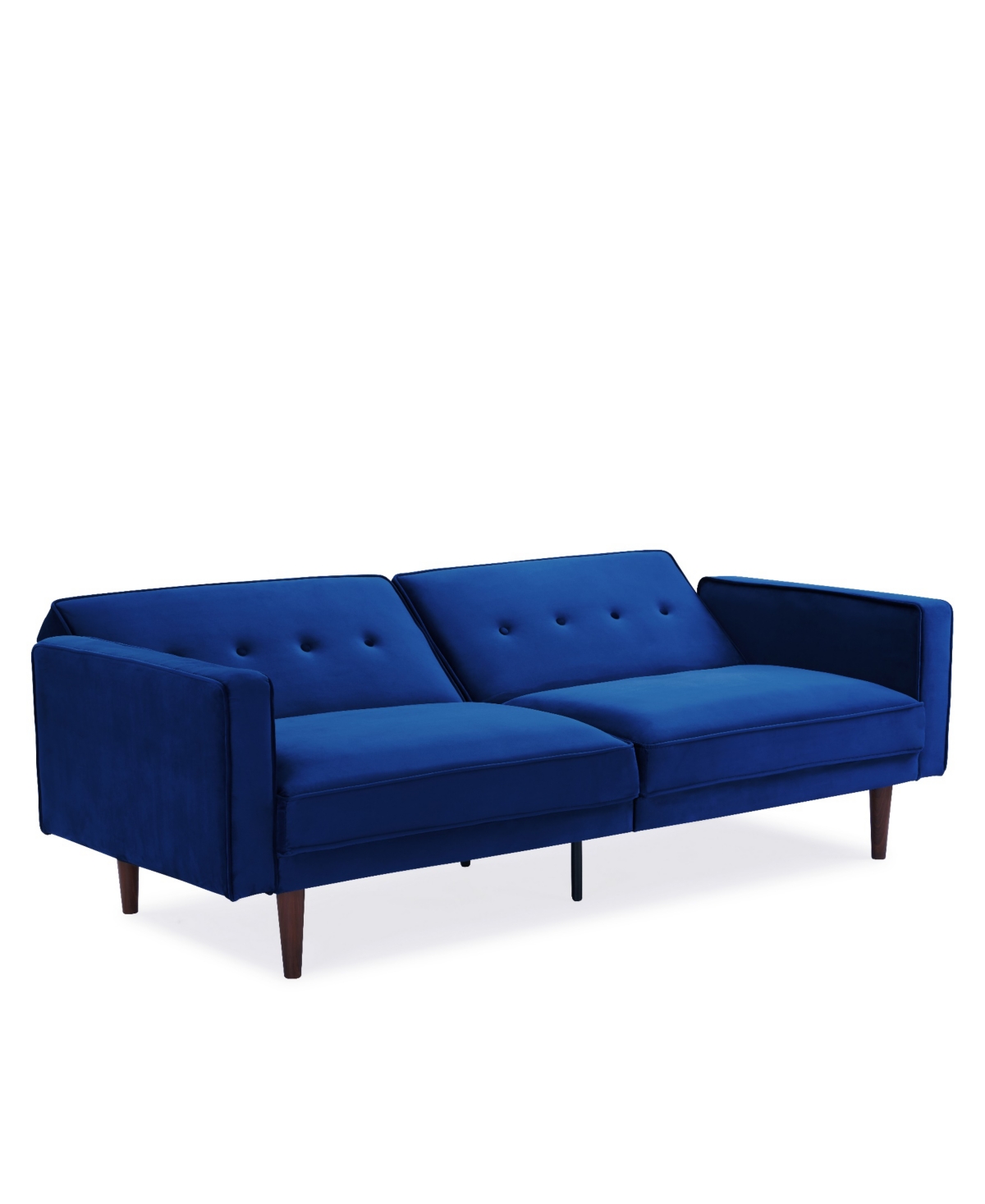 Gold Sparrow 84" Velvet Blake Convertible Sofa Bed, Created For Macy's