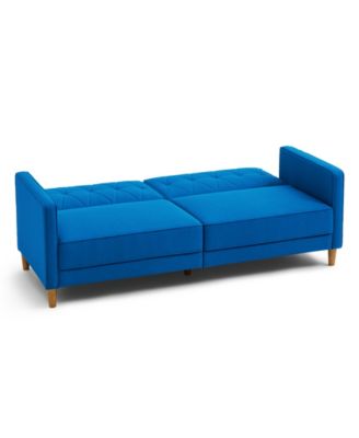77" Polyester Victoria Convertible Sofa Bed