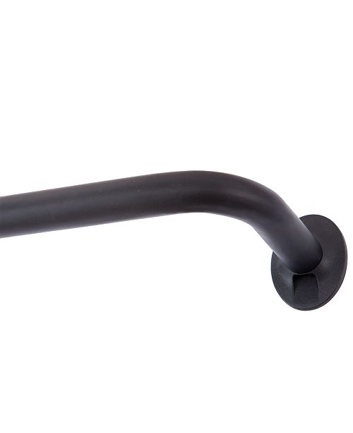 Kenney Sun Zero 5 8 Light Blocking Wrap Curtain Rod 48 86