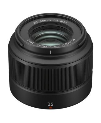 XC 35mm f/2 Lens, Bundle with 43mm Essentials Filter Kit and Lens Cap Tether