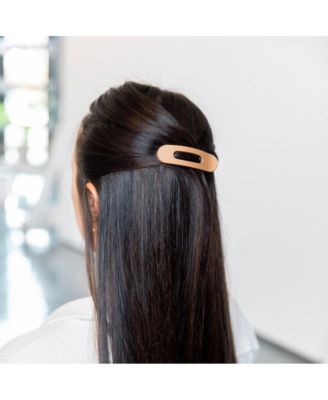 Mixed Size Flat Lay Clip Set - Camel