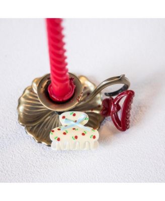 Medium Claw Clip Set - Flower + Heart