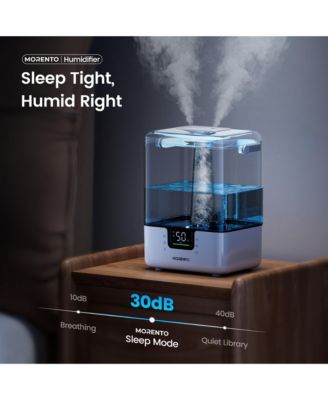 CHIVALZ MORENTO Smart Humidifier for Bedroom Large Room Home, 6L Cool Mist Humidifiers with Essential Oil Diffuser, App and Voice Control