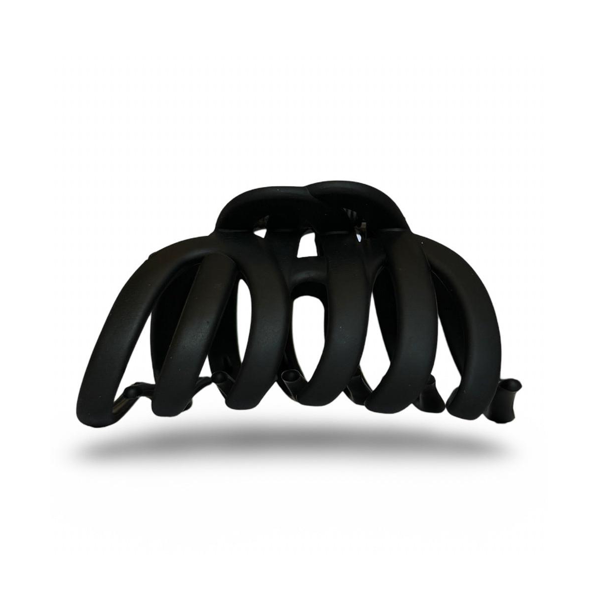 Extra Large Matte Claw Clip - Black - Black