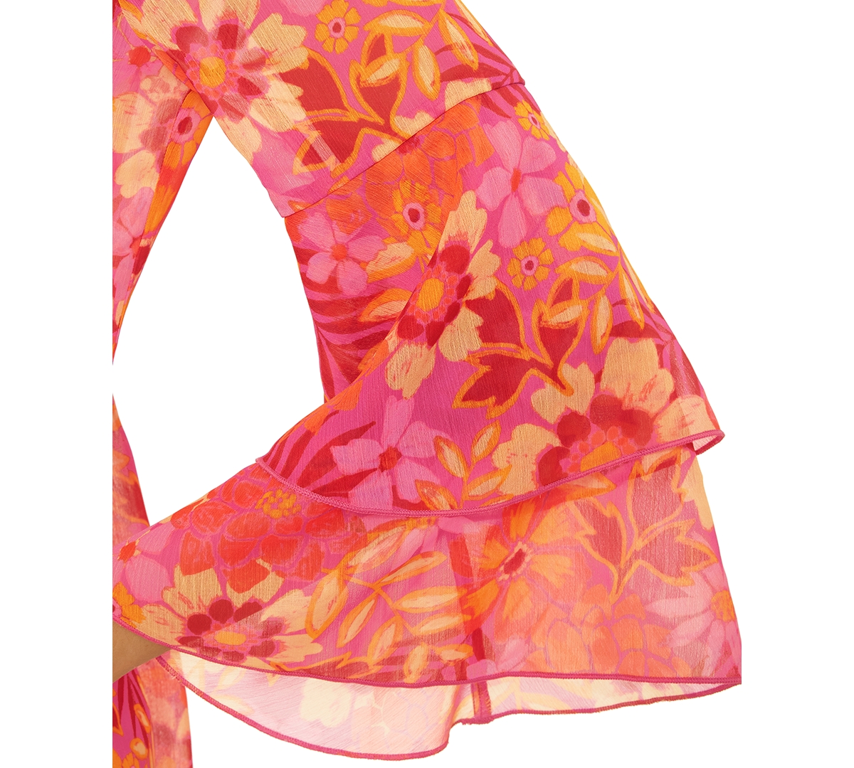 Becca Copacabana Chiffon Cover-up Tunic In Multi
