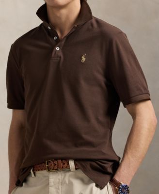 Men's Classic-Fit Stretch Mesh Polo Shirt