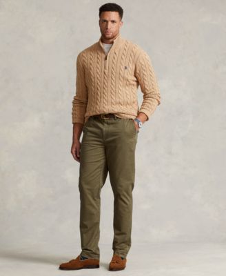 Men's Big & Tall Stretch Straight Fit Chino