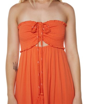 Juniors' Saltwater Sweetness Sleeveless Maxi Dress