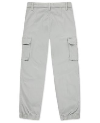 Girls Embroidered Cargo Joggers