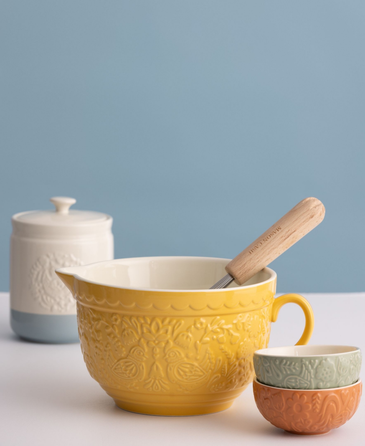Mason Cash Home To Roost Storage Containers, Set Of 3 In Multi