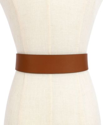 Micheal Kors Women's Embossed Logo Reversible Belt