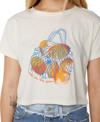 Juniors' Made In The Sun Cotton T-Shirt