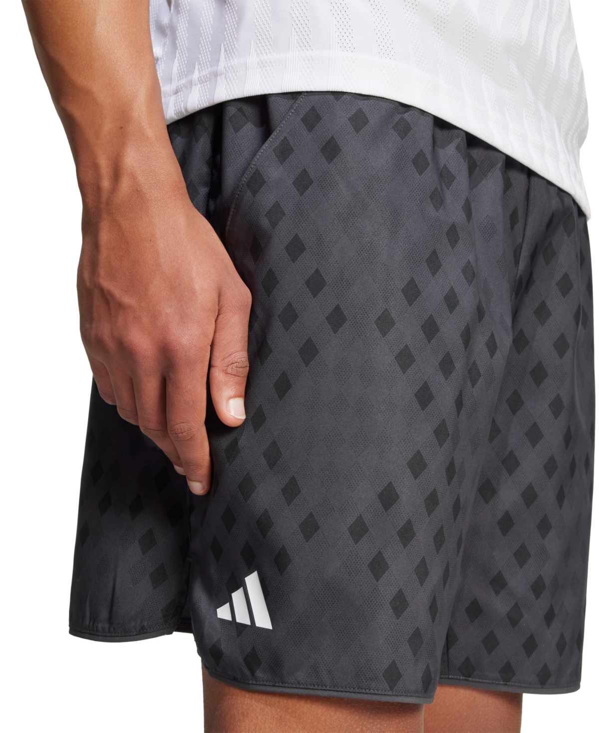 Adidas Originals Men's Club Climacool Tennis Graphic Shorts In Multi