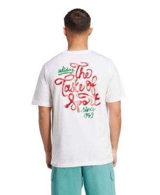 мужская футболка adidas с графическим изображением соуса для еды