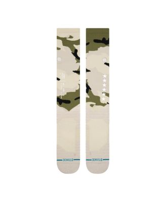 Мужские и женские камуфляжные носки Stance Armed Forces Weekend поверх носков до икр
